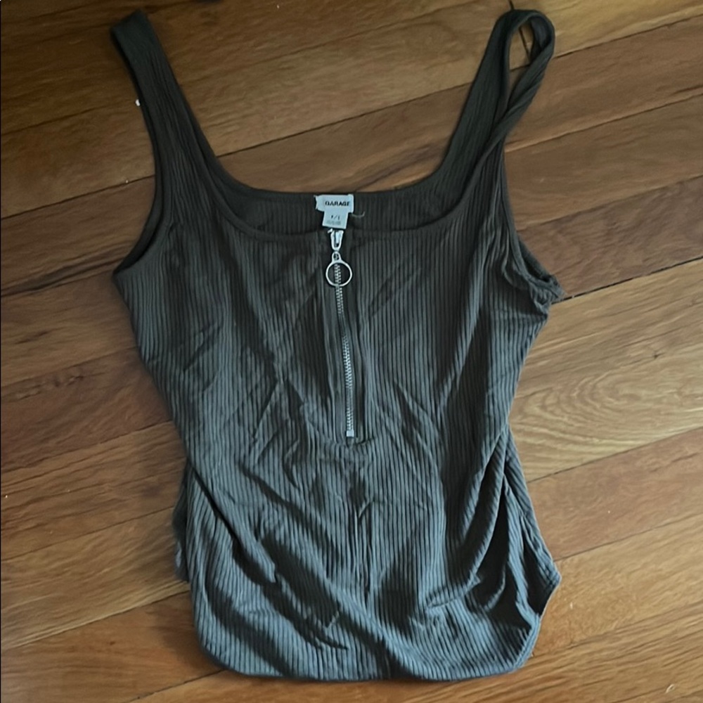 Garage olive body suit